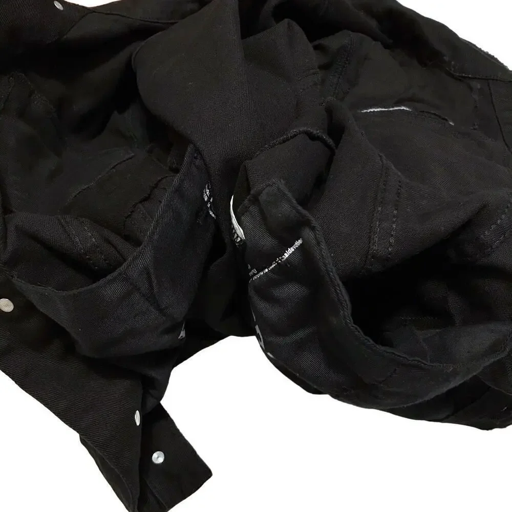 Preme NWOT Black Wash Jean Jacket Men M